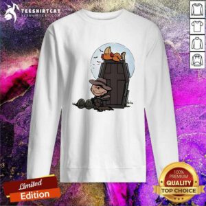 Official Ghoul And A Chicken From Fallout In The Style Of Peanuts Sweatshirt