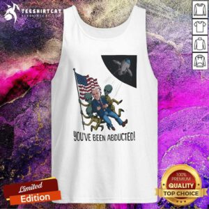 Original Bye Joe Biden Joe Alien You’ve Been Abducted 2024 Tank-top