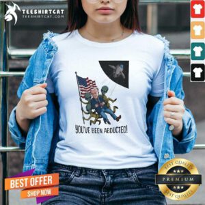 Original Bye Joe Biden Joe Alien You’ve Been Abducted 2024 V-neck