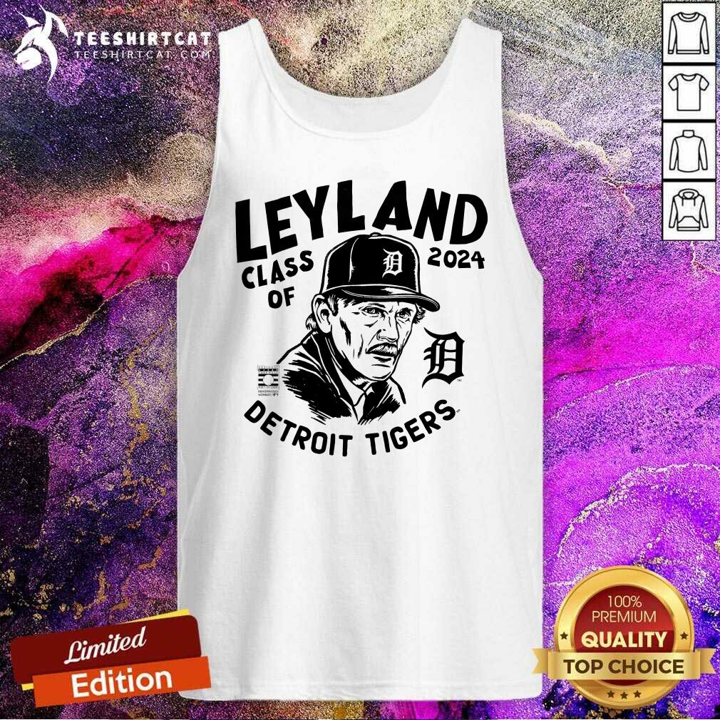 Premium Detroit Tigers Jim Leyland Class Of 2024 Tank-top