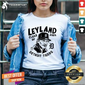 Premium Detroit Tigers Jim Leyland Class Of 2024 V-neck