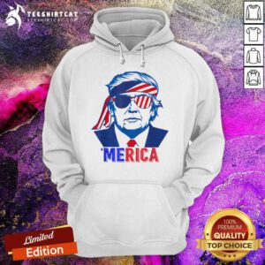 Premium Donald Trump Merica Hoodie