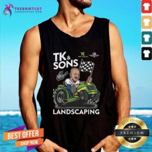 Premium TK & Sons Landscaping Tank-top