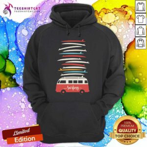 Premium To The Beach Surfing Hoodie