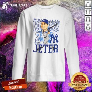 Pretty Derek Jeter New York Yankees New Era Caricature Sweatshirt