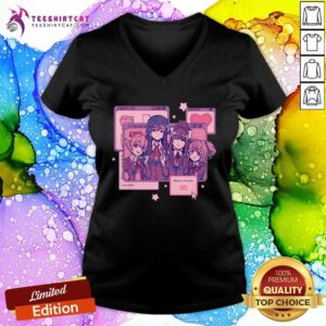Pretty Doki Doki Literature Club New Game V-neck