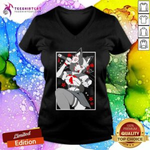 Pretty GammaInkk Kitsune V-neck