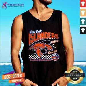 Pretty New York Islanders Seafood Eastern Conference Since 1972 Tank-top