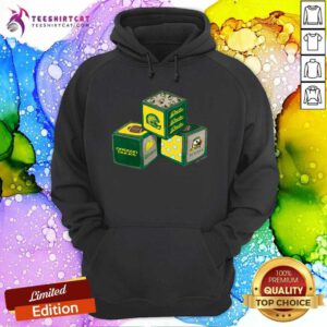Pretty Oregon Ducks Tiny Turnip Infant Hoodie