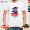 Pretty Woodcut Portrait Willie Nelson T-Shirt