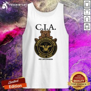 Top CIA Celebrated Internet Artist Special Agent Psy Ops Division Tank-top