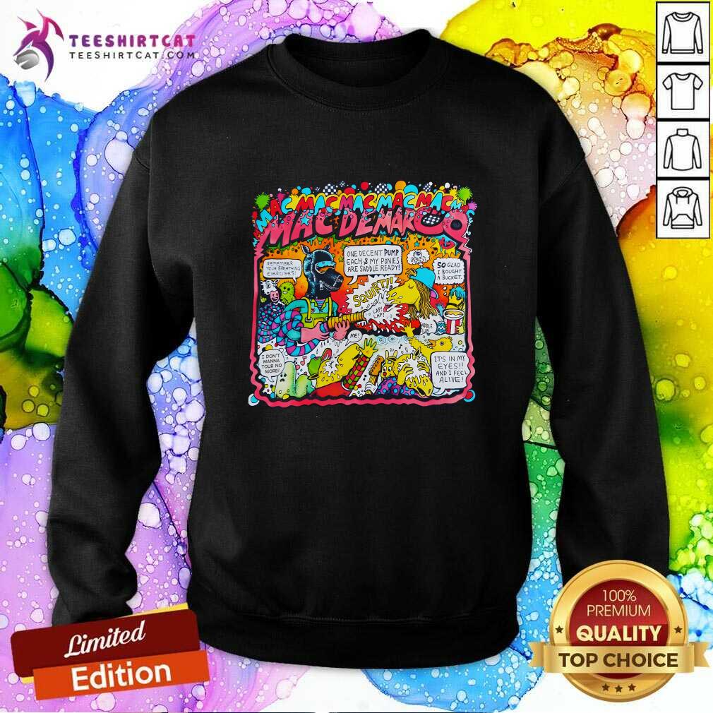 Top Mac DeMarco Bjenny Montero Sweatshirt