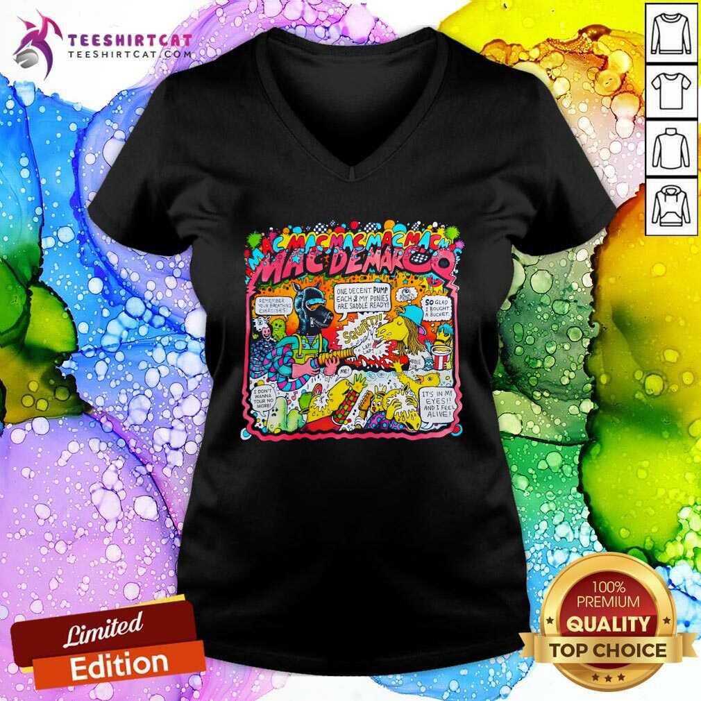 Top Mac DeMarco Bjenny Montero V-neck