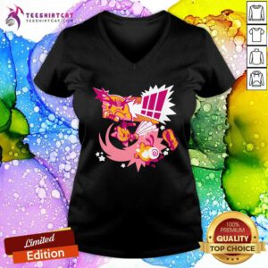 Top Samurai Slap V-neck