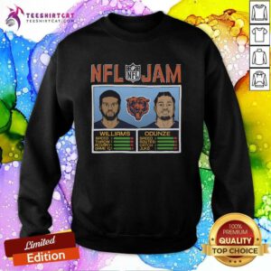 Awesome NFL Jam Bears Williams And Odunze Sweatshirt