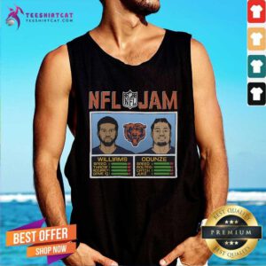 Awesome NFL Jam Bears Williams And Odunze Tank-top