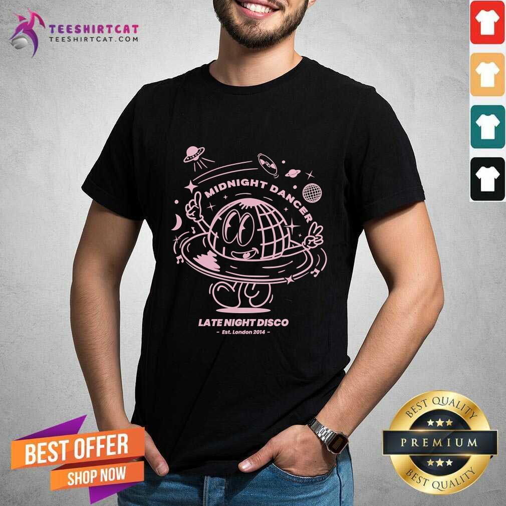 Funny Midnight Dancer Late Night Disco T-Shirt