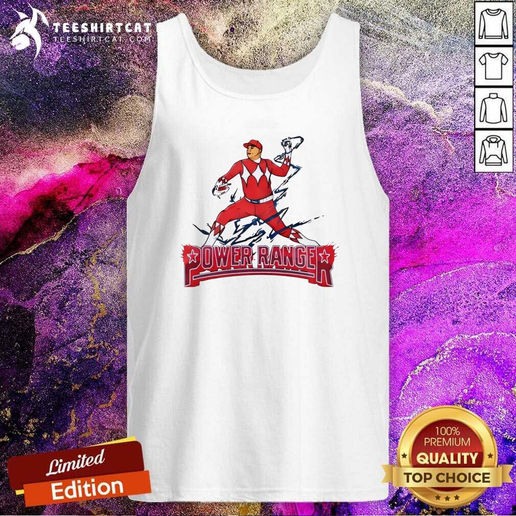 Funny Ranger Suarez Philadelphia Phillies Baseball Power Ranger Tank-top