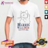 Good Harris Walz 2024 Let’s Win This Cat Vote Kamala T-Shirt