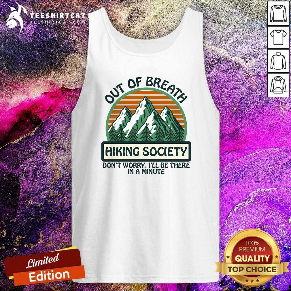 Good Out Of Breath Hiking Society Tank-top