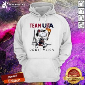 Great Snoopy Team USA Olympic Paris 2024 Hoodie