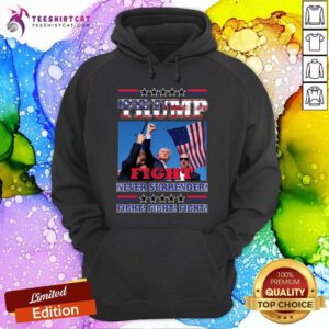 Happy President Donald Trump Rally Shooting USA Trump 2024 Hoodie
