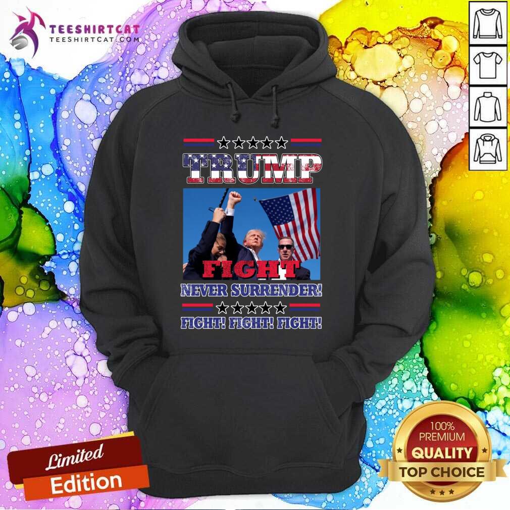 Happy President Donald Trump Rally Shooting USA Trump 2024 Hoodie