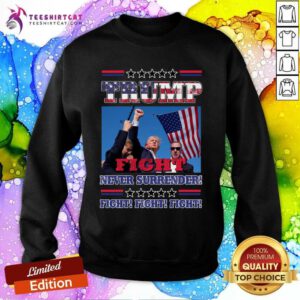 Happy President Donald Trump Rally Shooting USA Trump 2024 Sweatshirt