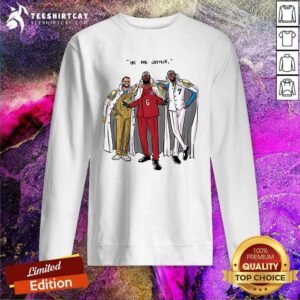Happy Stephen Curry Lebron James Kevin Durant We Are Justice Sweatshirt