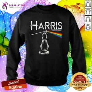 Hot Childless Cat Ladies Kamala Cat Lady Rainbow Sweatshirt