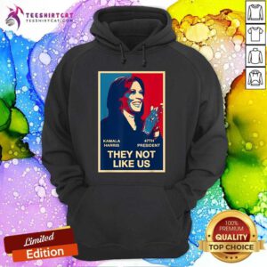 Hot Kamala Harris 47th President They Not Like Us Hoodie
