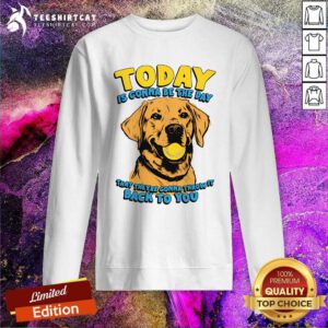 Hot Today Is Gonna Be The Day That They're Gonna Throw Sweatshirt