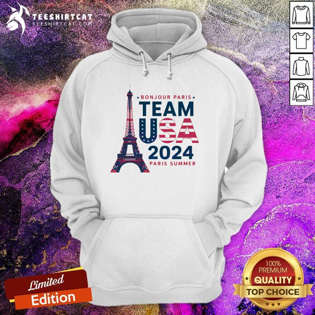 Hot Vintage Team USA 2024 Paris Summer Hoodie