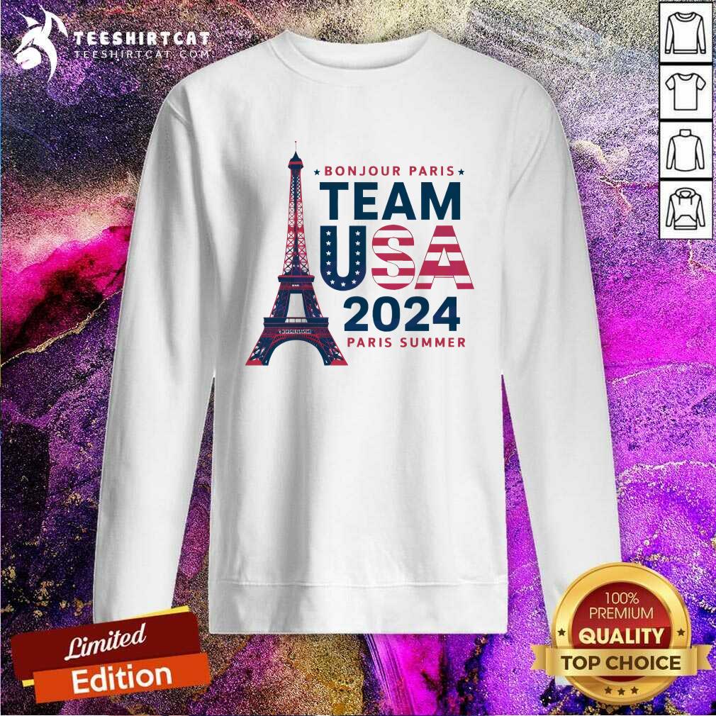 Hot Vintage Team USA 2024 Paris Summer Sweatshirt