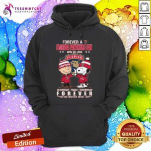 Nice A Florida Panthers Fan Yesterday Today Tomorrow Forever Hoodie