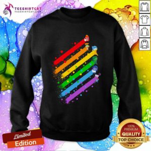 Nice LGBTQ Pride Emotions Inside Out Sweatshirt