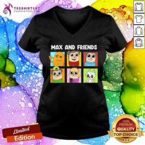 Nice Maxdesignpro Max And Friends V-neck