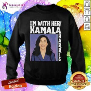 Official Cat Lady Voting For Kamala Harris 2024 1st Female President Sweatshirt