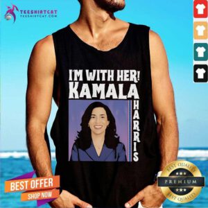 Official Cat Lady Voting For Kamala Harris 2024 1st Female President Tank-top
