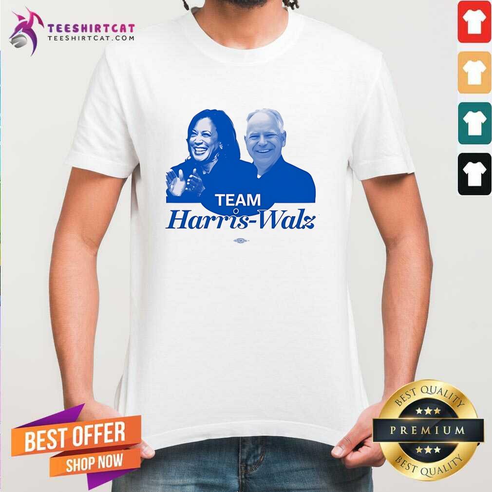 Official Democratic Governors Team Harris Walz T-Shirt