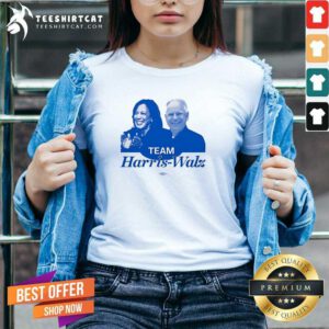 Official Democratic Governors Team Harris Walz V-neck