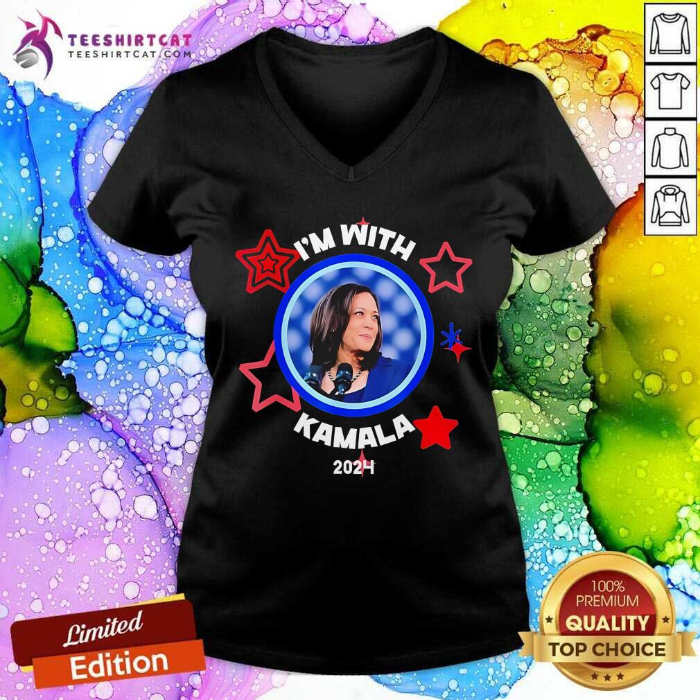 Official I’m With Her Kamala Vote For 2024 Women President V-neck