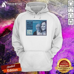 Official Kamala Harris Walz VP Freedom Team We’re Not Going Back Hoodie