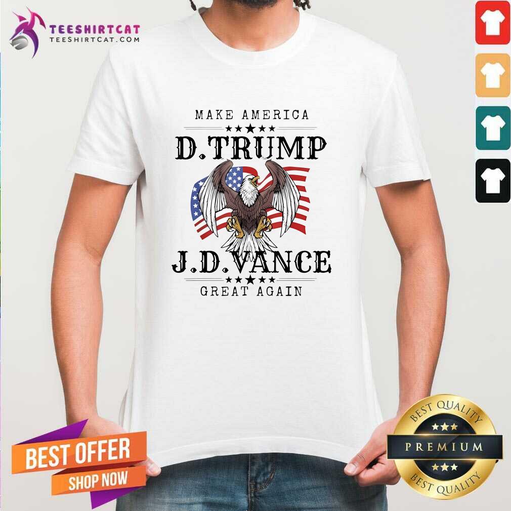 Official Make America D Trump J.d Vance Great Again T-Shirt