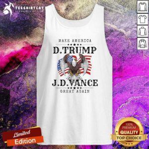 Official Make America D Trump J.d Vance Great Again Tank-top