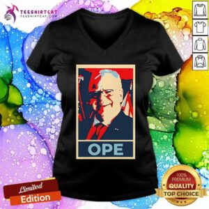 Official Minnesota Harris Walz Ope Hope V-neck