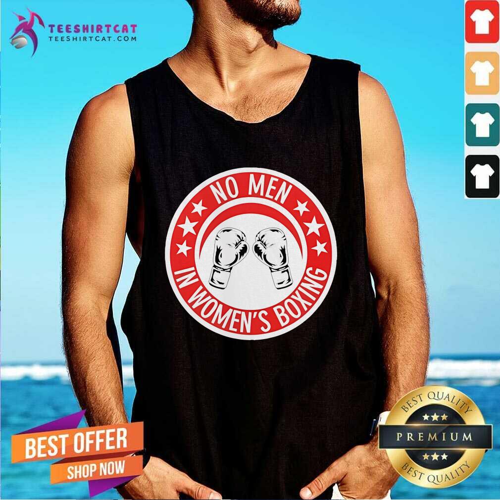 Official No Men In Women’s Boxing Tank-top