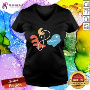 Official Plini Abstract Signature V-neck