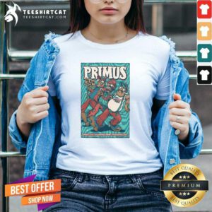 Official Primus At Blossom Music Center On August 5 2024 V-neck