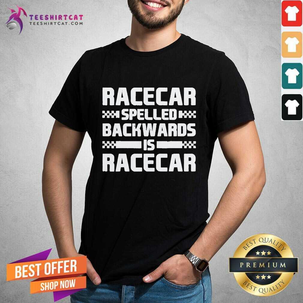 Original Parker Kligerman Racecar Spelled Backwards Is Racecar T-Shirt